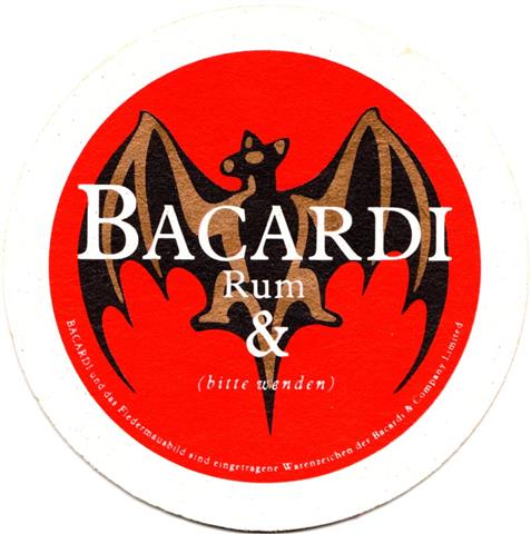 hamburg hh-hh bacardi bac gem 1a (rund215-bacardi rum &) 